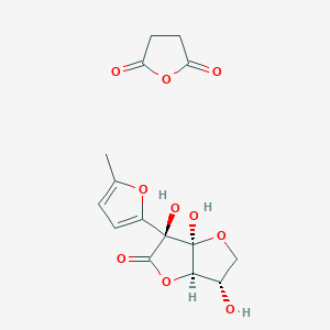 molecular formula C15H16O10 B1198260 Nafocare B2 CAS No. 93184-28-2