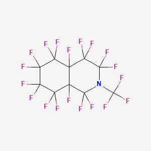 molecular formula C10F19N B1198269 Perfluoro-N-methyldecahydroisoquinoline CAS No. 86714-34-3