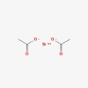 molecular formula C4H6O4S B1198276 醋酸锶 CAS No. 543-94-2
