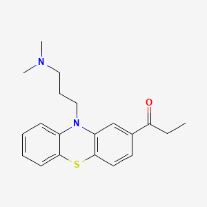 molecular formula C20H24N2OS B1198289 Propionylpromazine CAS No. 3568-24-9