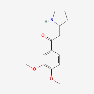 molecular formula C14H19NO3 B1198309 Ruspolinone CAS No. 60890-27-9