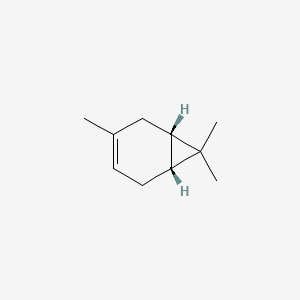 molecular formula C10H16 B1198312 (+)-3-Carene CAS No. 498-15-7