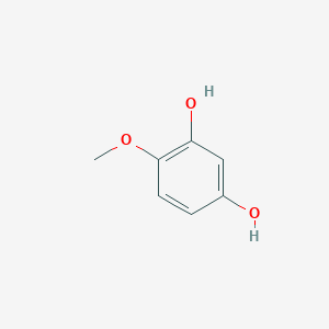 molecular formula C7H8O3 B119832 4-甲氧基苯-1,3-二醇 CAS No. 6100-60-3
