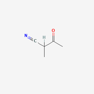 molecular formula C5H7NO B1198327 2-Methyl-3-oxobutanenitrile CAS No. 4468-47-7