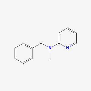 molecular formula C13H14N2 B1198336 N'-Benzyl-N'-methyl-2-aminopyridine CAS No. 20173-75-5