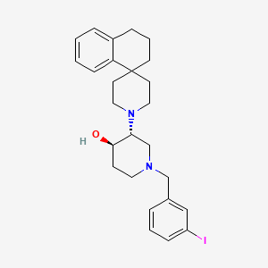 molecular formula C26H33IN2O B1198345 3-Ippps-naphthalene CAS No. 169114-48-1