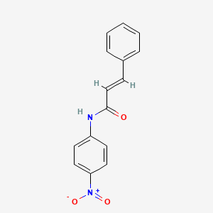 (2E)-N-(4-nitrophenyl)-3-phenylprop-2-enamide