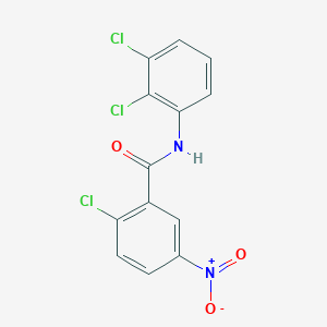 2-chloro-N-(2,3-dichlorophenyl)-5-nitrobenzamide