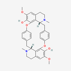 molecular formula C36H38N2O6 B1198370 Isochondrodendrine CAS No. 477-62-3