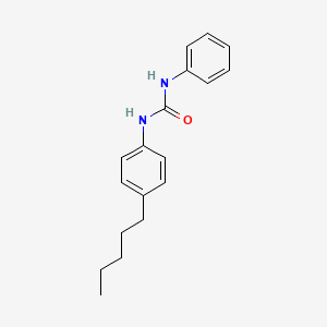 molecular formula C18H22N2O B11983830 1-(4-Pentylphenyl)-3-phenylurea 