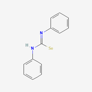 molecular formula C13H11N2Se B11983844 N,N'-Diphenylselenourea CAS No. 16519-43-0