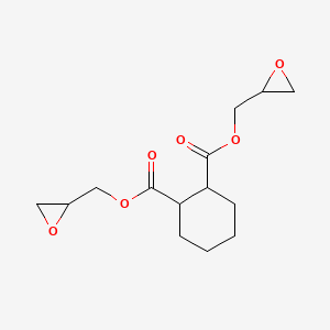 molecular formula C14H20O6 B1198411 Diglycidyl 1,2-cyclohexanedicarboxylate CAS No. 5493-45-8