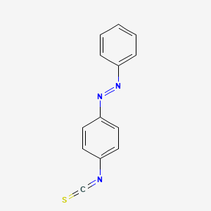 molecular formula C13H9N3S B1198414 p-Phenylazophenyl isothiocyanate CAS No. 7612-96-6