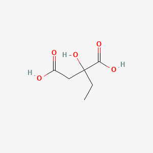 molecular formula C6H10O5 B1198426 2-Hydroxy-2-ethylsuccinic acid 