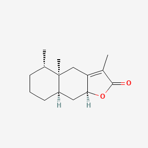 molecular formula C15H22O2 B1198437 Eremophilenolide CAS No. 4871-90-3