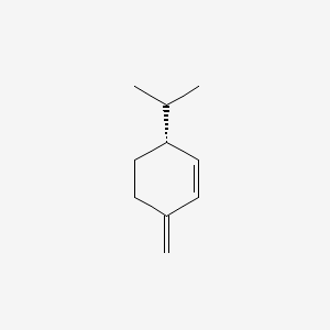 molecular formula C10H16 B1198440 (-)-beta-Phellandrene CAS No. 6153-17-9