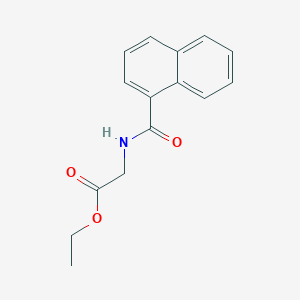 Ethyl (1-naphthoylamino)acetate