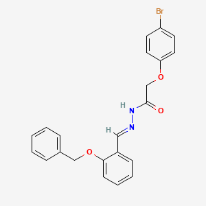 N'-(2-(Benzyloxy)benzylidene)-2-(4-bromophenoxy)acetohydrazide