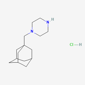 1-(1-Adamantylmethyl)piperazine hydrochloride