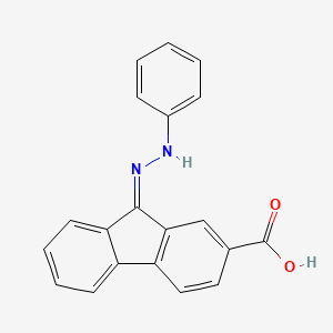 9-(Phenyl-hydrazono)-9H-fluorene-2-carboxylic acid