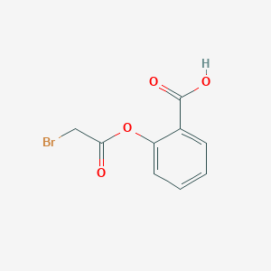 B1198505 2-[(Bromoacetyl)oxy]benzoic acid CAS No. 77382-69-5