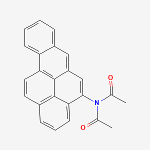 molecular formula C24H17NO2 B1198514 4-N,N-Diacetylaminobenzo(a)pyrene CAS No. 82507-24-2