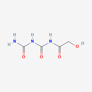 B1198521 N(1)-Glycolylbiuret CAS No. 89802-97-1