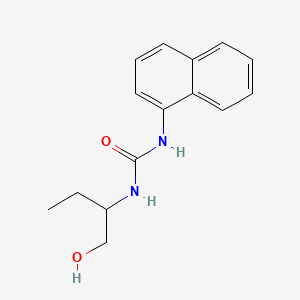 1-(1-Hydroxymethylpropyl)-3-(1-naphthyl)urea