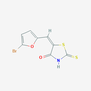 5-((5-Bromofuran-2-yl)methylene)-2-thioxothiazolidin-4-one