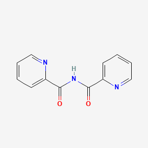 molecular formula C12H9N3O2 B1198567 Bis(2-pyridylcarbonyl)amine 