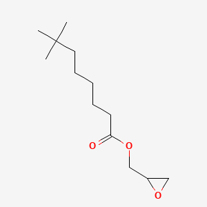 B1198594 tert-Decanoic acid, oxiranylmethyl ester CAS No. 71206-09-2