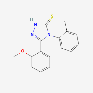 5-(2-methoxyphenyl)-4-(2-methylphenyl)-4H-1,2,4-triazole-3-thiol