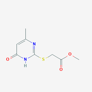 Methyl 2-((4-hydroxy-6-methylpyrimidin-2-yl)thio)acetate