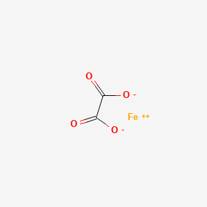 molecular formula FeC2O4<br>C2FeO4 B1198620 草酸亚铁 CAS No. 516-03-0
