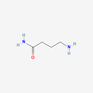 molecular formula C4H10N2O B1198625 4-Aminobutanamide CAS No. 3251-08-9