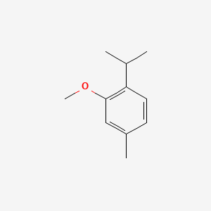 molecular formula C11H16O B1198627 2-Isopropyl-5-methylanisole CAS No. 1076-56-8