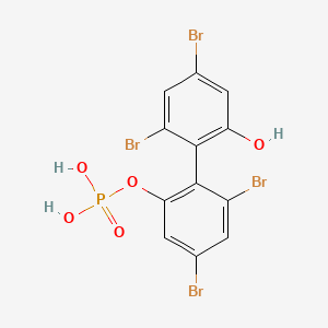 molecular formula C12H7Br4O5P B1198631 Bromophenophos CAS No. 23015-40-9