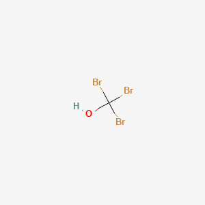 molecular formula CHBr3O B1198635 Tribromomethanol CAS No. 5405-30-1