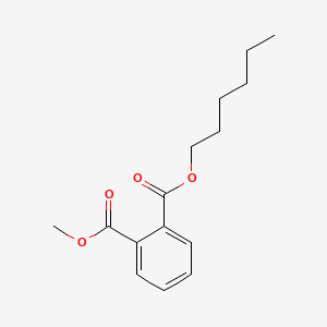 molecular formula C15H20O4 B1198641 Hexyl methyl phthalate CAS No. 3461-23-2
