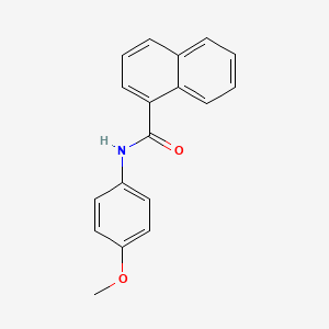 N-(4-methoxyphenyl)naphthalene-1-carboxamide