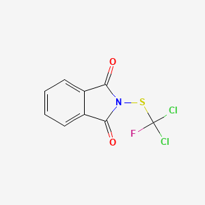 molecular formula C9H4Cl2FNO2S B1198655 Fluorofolpet CAS No. 719-96-0