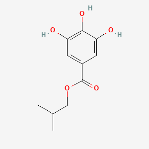 molecular formula C11H14O5 B1198658 异丁基没食子酸酯 CAS No. 3856-05-1