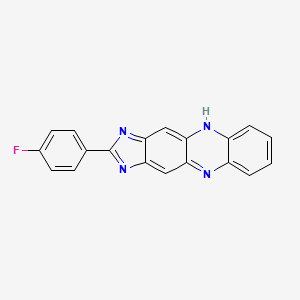 2-(4-fluorophenyl)-1H-imidazo[4,5-b]phenazine