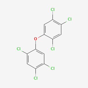 molecular formula C12H4Cl6O B1198713 2,2',4,4',5,5'-Hexachlorodiphenyl ether CAS No. 71859-30-8