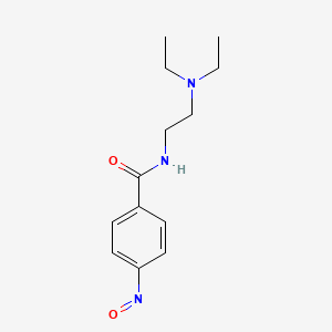molecular formula C13H19N3O2 B1198721 4-Nitrosoprocainamide CAS No. 95576-28-6