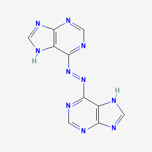 molecular formula C10H6N10 B1198729 6,6'-偶氮嘌呤 CAS No. 26227-04-3