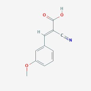 2-Cyano-3-(3-methoxyphenyl)acrylic acid