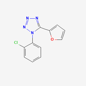 1-(2-chlorophenyl)-5-(furan-2-yl)-1H-tetrazole