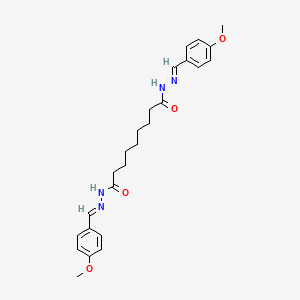 N'(1),N'(9)-Bis(4-methoxybenzylidene)nonanedihydrazide