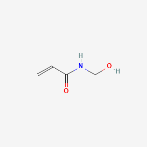 molecular formula C4H7NO2 B1198764 N-(羟甲基)丙烯酰胺 CAS No. 924-42-5
